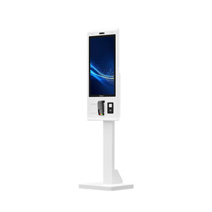 Série POS-K04 OCOM Kiosque <span class=keywords><strong>de</strong></span> point <span class=keywords><strong>de</strong></span> vente en libre-service 21,5/27/32 pouces avec écran tactile, <span class=keywords><strong>terminal</strong></span> <span class=keywords><strong>de</strong></span> <span class=keywords><strong>paiement</strong></span> et <span class=keywords><strong>de</strong></span> commande pour restaurant <span class=keywords><strong>de</strong></span> restauration rapide - Product Image 3