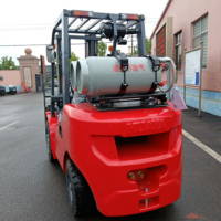 Chariot élévateur à double carburant GPL et essence, neuf, 3 tonnes, 3,5 tonnes, 4 tonnes, 5 tonnes, moteur japonais, norme EPA Euro5, directement de l'usine en Chine