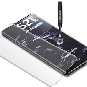 Écran en verre pour <span class=keywords><strong>Samsung</strong></span> Note 20 ultra UV liquide verre trempé s25 ultra s25 protecteurs d'écran pour s23 ultra s24 film de protection - Product Image 6