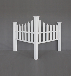 White Plastic <strong>Fence</strong> for Village Yard Outdoor Garden White <strong>Cheap</strong> Privacy PVC Vinyl <strong>Picket</strong> <strong>Fence</strong> <strong>Panel</strong> - Product Image 4