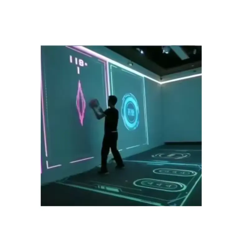 Интерактивный спортивный симулятор высокого качества Интерактивный сенсорный комплект Спортивная комната статья 800 fps