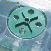 Pot à semis pour systèmes de culture domestique, boîte à semis verticale en plastique transparent, kit de plantation de graines, plateau pour plantes