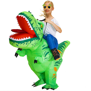 할로윈 의상 재미 있은 파티 아이들 타고 T 렉스 풍선 공룡 의상 - Product Image 2