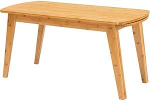 <span class=keywords><strong>Mesa</strong></span> de centro de bambú extensible y plegable, mesas plegables multifuncionales, un pesebre, muebles de sala de estar, <span class=keywords><strong>mesa</strong></span> de centro extendida - Product Image 2