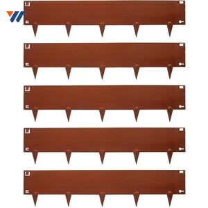 YW Industrieel Hoogwaardig Metaal Staal Zwart Hoog Consistent Grasrand Landschapsrand - Product Image 3