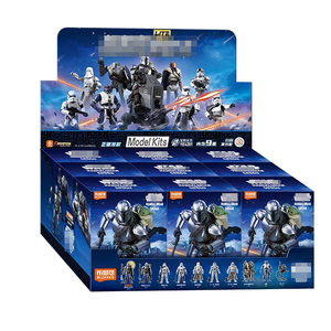 Blokees Star Wars Edizione Superiore Wave1, Minifigure Mandalorian e Grogu, Modellini da Collezione Originali, Giocattoli da Assemblare - Product Image 1