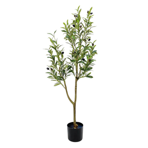 <span class=keywords><strong>Precio</strong></span> barato de fábrica 180CM 6FT Natural Touch Faux Green Maceta Planta de interior Gran <span class=keywords><strong>olivo</strong></span> artificial para decoración interior y exterior - Product Image 3