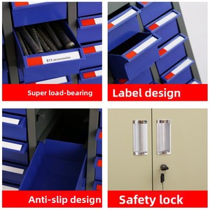 تخصيص OEM المعادن مع أدراج لتخزين المسمار في ورش العمل - Product Image 4