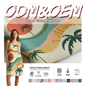 Tissu jersey imprimé en lyocell de bambou en gros pour la mode féminine, 160 GSM, tombé fluide, sourcing durable - Product Image 1