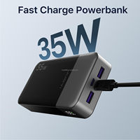 Kualitas Terbaik grosir kapasitas tinggi 35W 20000mAh Power Bank dengan layar LCD untuk Laptop dan IPhone 16 15 14