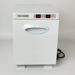 Una máquina de gabinete calentador de toallas calientes de gran capacidad con gabinetes esterilizadores de desinfección doble para salón de spa - Product Image 4