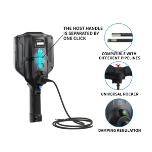 Videoscopio de Mano con Sonda Flexible de 1.8 mm, Monitor Industrial de 5.1 Pulgadas - Product Image 1