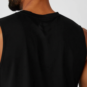 Débardeur pour homme pour l'été, polyester respirant, antibactérien, doux, débardeur uni, vêtements de musculation, vêtements de sport, débardeur - Product Image 1