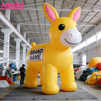 Ballon gonflable âne en promotion pour la décoration d'événements agricoles, âne gonflable promotionnel, âne publicitaire gonflable personnalisé