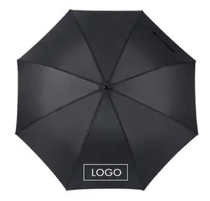 YUBO 방수 190T PG 직물 OEM 디자인 인쇄 골프 우산 회사 광고