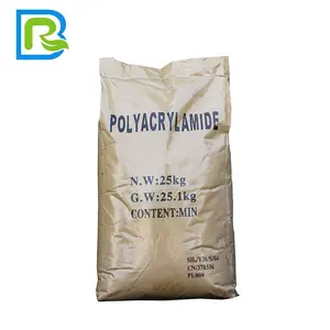 Polyacrylamide/Pam Waterzuivering Chemische Slib Ontwatering Flocculant Polymeer Kationische Polyacrylamide/Pam