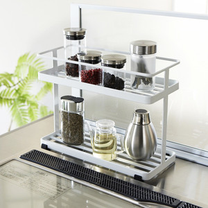 Factory Household Organizer Storage Steel Bathroom Organizer Bedroom Kitchen Storage <strong>Spice</strong> <strong>Racks</strong> Home <strong>Countertop</strong> Organizer <strong>Rack</strong> - Product Image 1