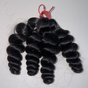 Extensions de perruque au crochet 100% cheveux humains Remy Water Wave bouclés, double brin, nœuds <span class=keywords><strong>miracle</strong></span> - Product Image 1