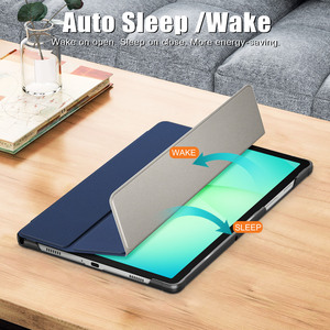 Ốp lưng cho Samsung Galaxy Tab A9 Plus 11/A11 Plus 11 Inch 2025 X230 Lật Tri-Fold Đứng Tablet Smart Cover - Product Image 5