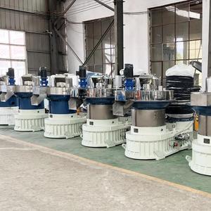 Automatische 6/12mm Ring Matrize Holz pellet herstellungs maschine Hohe Produktivität Sägemehl Biomasse Pellet Herstellung für Tierfutter Neu