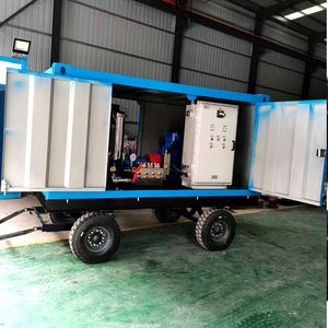 Equipo de limpieza por chorro de agua de alta presión para máquina de granallado de <span class=keywords><strong>hormigón</strong></span> de 7000psi - Product Image 5