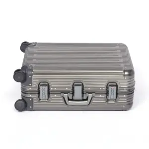 Valise à roulettes en aluminium de 29 pouces de la meilleure qualité