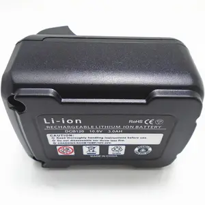 rechargeable lithium 3000mah li-ion power drill cordless 12v battery for DCB120 DCB125 DCB123