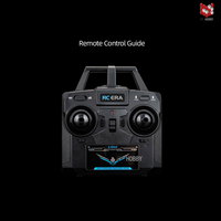 Hélicoptère télécommandé électrique RC ERA Air-Wolf 1/53 4CH 6 axes avec gyroscope, simulation de suivi, pour extérieur, piles incluses, cadeau d'anniversaire pour garçons