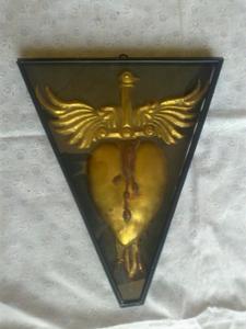 Metal Sacred <b>Heart</b> Wall <b>Frame</b> for Home Wall Decor - Product Image 3
