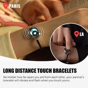 Pulseras Vibratorias Táctiles de Sol y Luna para Parejas al por Mayor Amor a Larga Distancia - Product Image 3