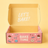 Caja de Papel con Logotipo Personalizado, Caja para Donuts con Logotipo, Caja Plegable para Donuts, Macarons, Chocolates, Dulces y Productos de Panadería