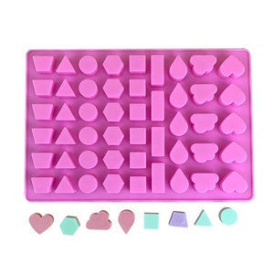 Sô cô la nhỏ kẹo khuôn mẫu vòng và hình học Gummy Silicone Tùy chỉnh hình fondant bánh và <span class=keywords><strong>Ice</strong></span> <span class=keywords><strong>Cube</strong></span> khay - Product Image 2