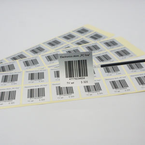 Étiquette de code-barres personnalisée bon marché <span class=keywords><strong>Skyline</strong></span>, autocollant de code QR - Product Image 1