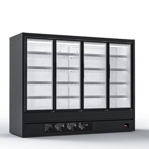 Ventola di raffreddamento Spina in Anti-fog porta di vetro dispositivo di raffreddamento e freezer per supermake bevande display/alimenti surgelati/ghiaccio <span class=keywords><strong>crema</strong></span> - Product Image 1
