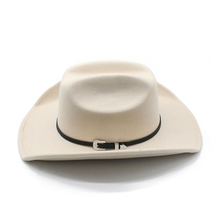 <span class=keywords><strong>Sombrero</strong></span> <span class=keywords><strong>Vaquero</strong></span> <span class=keywords><strong>de</strong></span> Estilo Étnico Occidental <span class=keywords><strong>de</strong></span> Alta Calidad para <span class=keywords><strong>Hombre</strong></span> y Mujer <span class=keywords><strong>de</strong></span> Fieltro Transpirable y Plegable para Fiestas, Pesca, Negocios y Casual <span class=keywords><strong>de</strong></span> Pelo - Product Image 3