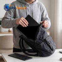 CoreNest 23,8 Zoll Tragbarer Touchscreen-Monitor 120Hz IPS-Display 100% SRGB 10-Punkt-Touch Externer Monitor für PC Laptop