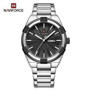NAVIFORCE 9218 Brand New Quality Arrival Original Factory Price Multi-Color Promotional Men Quartz Watches Stainless Steel Band