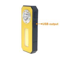 500 Lumen LED COB Work Flashlight USB Rechargeable Magnetic Nebo Slim Pocket Flashlight Work Light With Clip