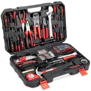 KAFUWELL 138pcs Home Hand Tool Set Multi Function Herramientas Combo Tool Kit Tool Sets