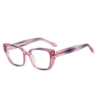 2024 nuevo marco de moda TR colorido Cateye Anti gafas de luz azul gafas antirreflejos ordenador gafas de bloqueo de luz azul