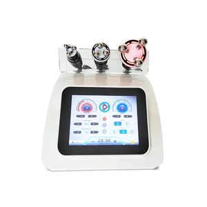 Led physiotherapy multipolar RF 360 degree automatic rotating vibration body slimming face lifting machine