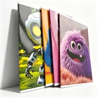 Carnet personnalisé de qualité supérieure avec couverture en papier et reliure agrafée, 48 feuilles, formats A5, B5, A6, pour l'école et le bureau