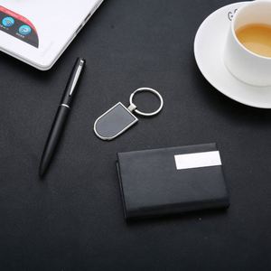 Personalized PU Leather <b>Gift</b> Set Bottle Opener Keychain Business Card Holder Digital Printing-Custom Corporate <b>Gifts</b> <b>for</b> Clients - Product Image 2