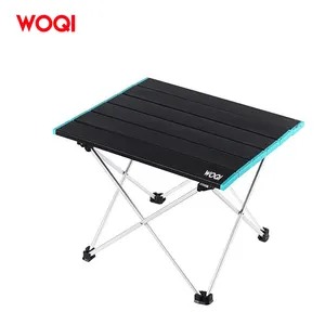 Алюминиевый Топ WOQI, легкий складной мини-стол для кемпинга на открытом воздухе, приготовления пищи, туризма, путешествий, пикника