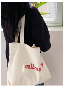 Wholesale Custom Printed Embroidery Logo Blank Pain Woman Cotton Shoulder Shopping Beach <strong>Bag</strong> Canvas <strong>Tote</strong> <strong>Bag</strong> <strong>With</strong> <strong>Zipper</strong> Pocket - Product Image 3