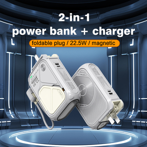 <span class=keywords><strong>Batterie</strong></span> externe multifonction <span class=keywords><strong>6</strong></span> en 1, 10000 mAh, câble intégré, prise secteur, 22,5 W PD QC3.0, charge rapide, <span class=keywords><strong>chargeur</strong></span> de voyage pour <span class=keywords><strong>iPhone</strong></span> - Product Image 3