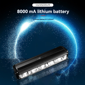 Đèn xe đạp LED chất lượng cao, bán chạy, độ sáng cao, chống nước, sạc USB, đèn xe đạp đi đêm - Product Image 3