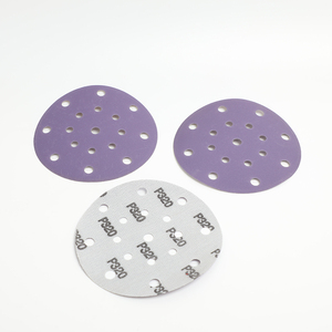 Haak En Lus Waterdicht Keramisch Aluminiumoxide Grof Medium Fijn Psa Film Schuurschijf Voor Auto Metalen Hout Polijsten - Product Image 2