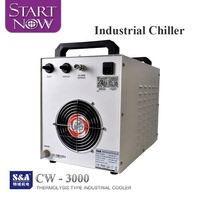 Refroidisseur d'eau industriel série S & A CW3000 CW3000DG CW3000TG CW3000AK pour machine à broche CNC 80W CO2 Laser Tube 1/2 HP refroidisseur