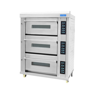 Horno comercial de convección para pan, pastel, galleta, <span class=keywords><strong>Pizza</strong></span>, 4 cubiertas - Product Image 3